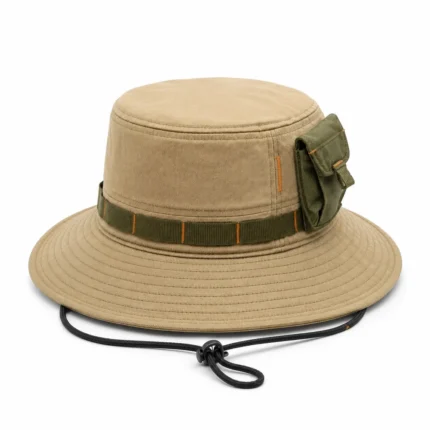 Custom Bucket Hat With Utility Pocket