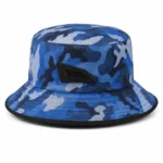 Custom Blue Camouflage Bucket Hat