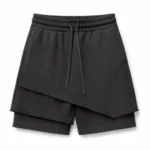 Custom Layered Streetwear Sweat Shorts