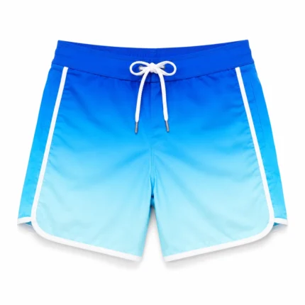 Custom Gradient Quick-Dry Beach Shorts