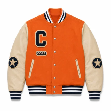 Custom CORE Patch Varsity Jacket