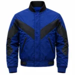 Custom Color-Block Bomber Jacket