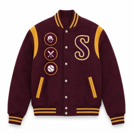 Custom Patchwork Varsity Jacket