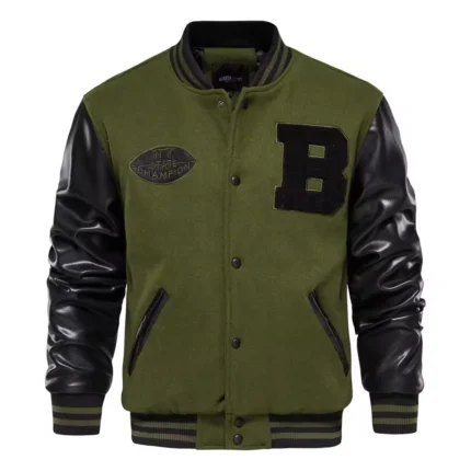 Custom Men B-Letter Varsity Jacket