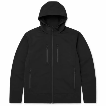Custom Hooded Softshell Jacket