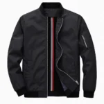 Custom Black MA-1 Bomber Jacket