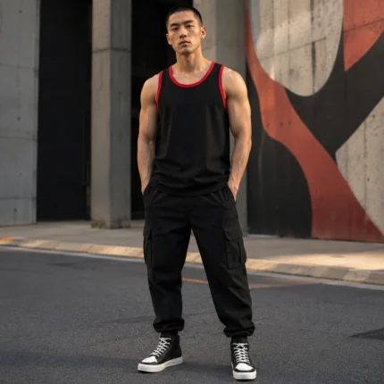 Custom Men Cotton Tank Top