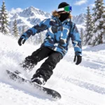 Custom Camo Insulated Snowboarding Hoodie
