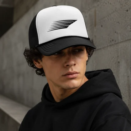 Custom Velocity Wing Mesh Trucker Cap