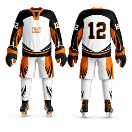 Custom Ice Hockey Uniform Sublimated set