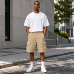 Premium Cotton Cargo Shorts