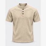 Custom Men Premium Henley T-Shirts