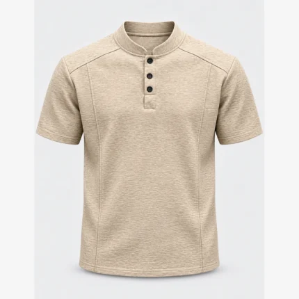 Custom Men Premium Henley T-Shirts