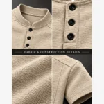 Custom Men Premium Henley T-Shirts