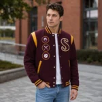 Custom Patchwork Varsity Jacket