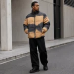 Custom Gradient Puffer Jacket