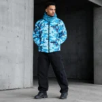 Custom Camo Puffer Jacket