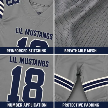 Custom Youth American Football Uniform Set