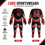 Custom Ice Hockey sublimated Uniform Set