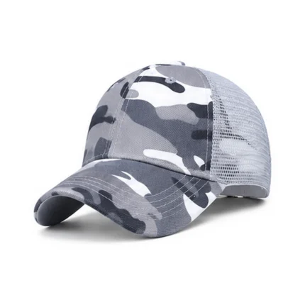 Custom Camouflage Mesh Trucker Cap