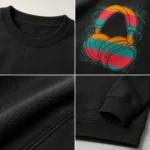 Custom Beat Headphones Graphic Sweatshirt