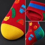 Custom Novelty Food-Print Crew Socks