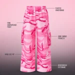 Custom Camo Women Sweat Pants Oversized