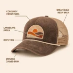 Custom Patch Embroidered Trucker Cap