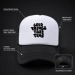 Custom Breathable Mesh Trucker Cap