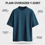 Custom Plain Oversized Cotton T-Shirt