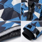 Custom Camo Insulated Snowboarding Hoodie