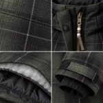 Custom Plaid Insulated Snowboarding Hoodie