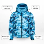 Custom Camo Puffer Jacket