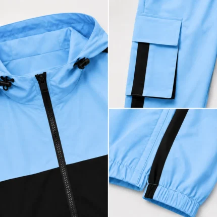 Custom Color Block Tracksuit