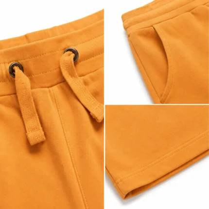 Custom Men Burnt Sweat Short