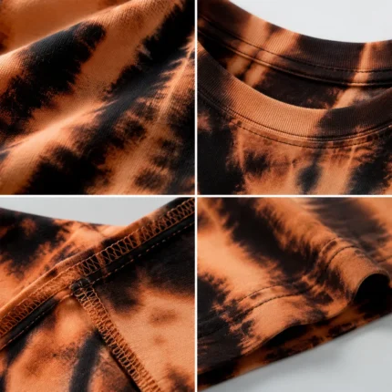 Custom Tie-Dye Oversized Streetwear T-Shirt