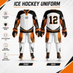 Custom Ice Hockey Uniform Sublimated set