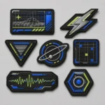Custom Futuristic 3D PVC Tactical Patches