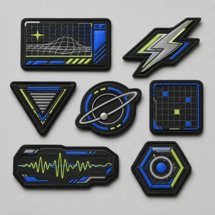 Custom Futuristic 3D PVC Tactical Patches