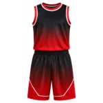 Custom Gradient Basketball Uniform Set