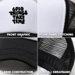 Custom Breathable Mesh Trucker Cap