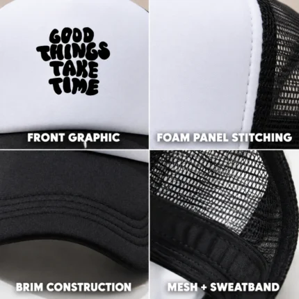 Custom Breathable Mesh Trucker Cap