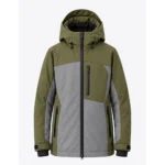 Custom Men Olive Snowboard Jacket