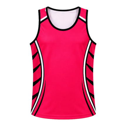 Custom Hot Pink Graphic Tank Top