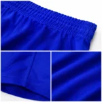 Custom Royal Blue Rugby Shorts