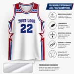 Custom Premium Sublimated Basketball Jersey