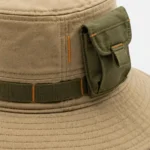 Custom Bucket Hat With Utility Pocket