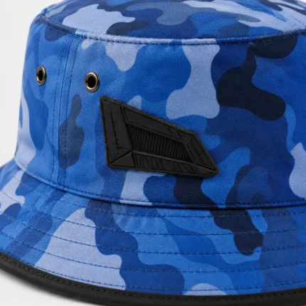 Custom Blue Camouflage Bucket Hat