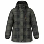 Custom Plaid Insulated Snowboarding Hoodie
