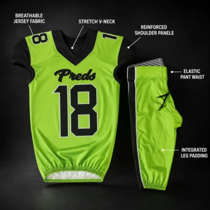 Custom Padded American Football Uniform Set